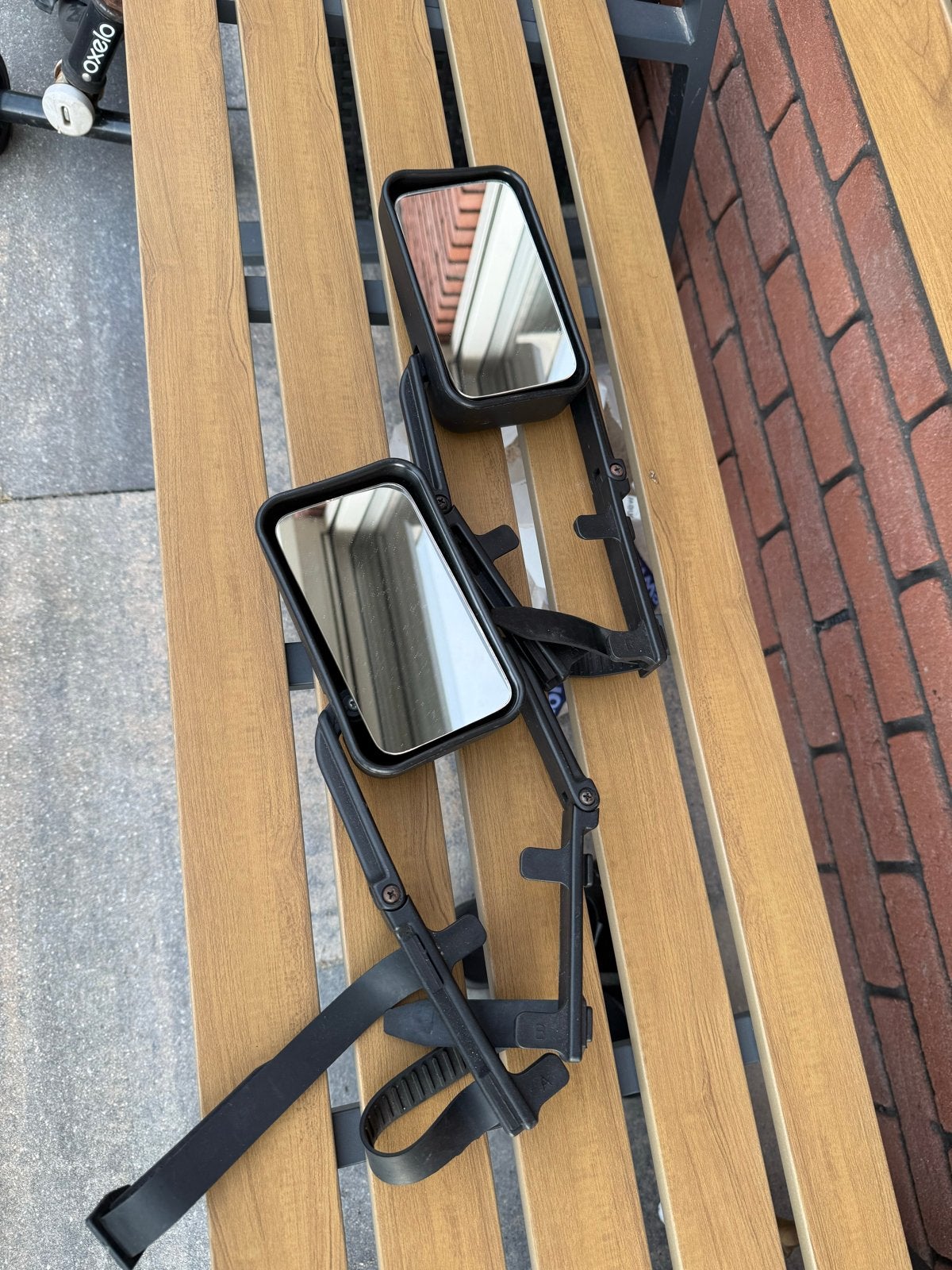 Caravan spiegels - Set van 2, Caravans en Kamperen, Ophalen of Verzenden, Gebruikt