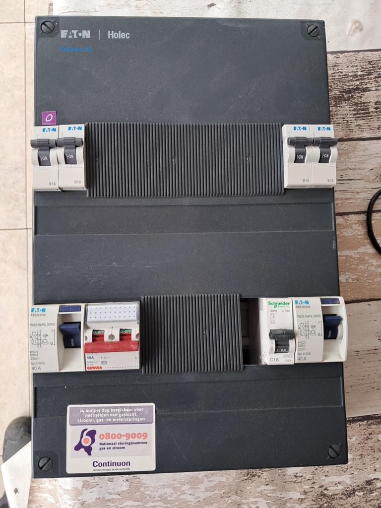 Eaton eenfase groepenkast, Ophalen of Verzenden, Overige typen