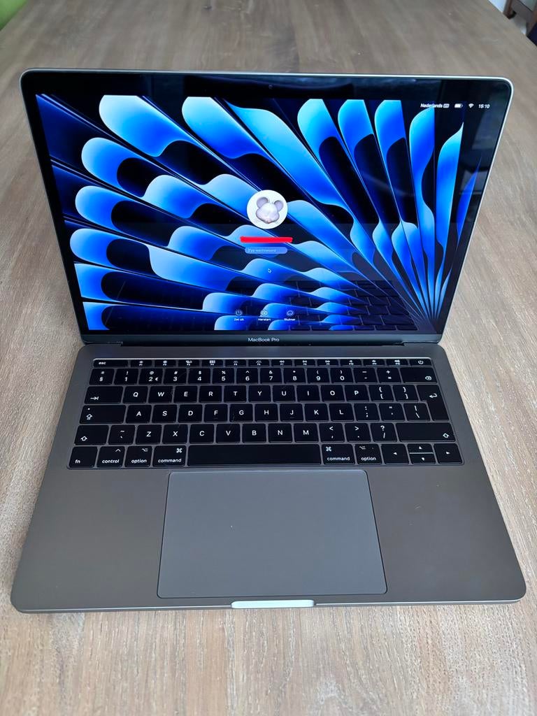 Apple MacBook Pro 13 inch MPXQ2N/A spacegrey, Computers en Software, Apple Macbooks, MacBook Pro, 2 tot 3 Ghz, Qwerty, 8 GB