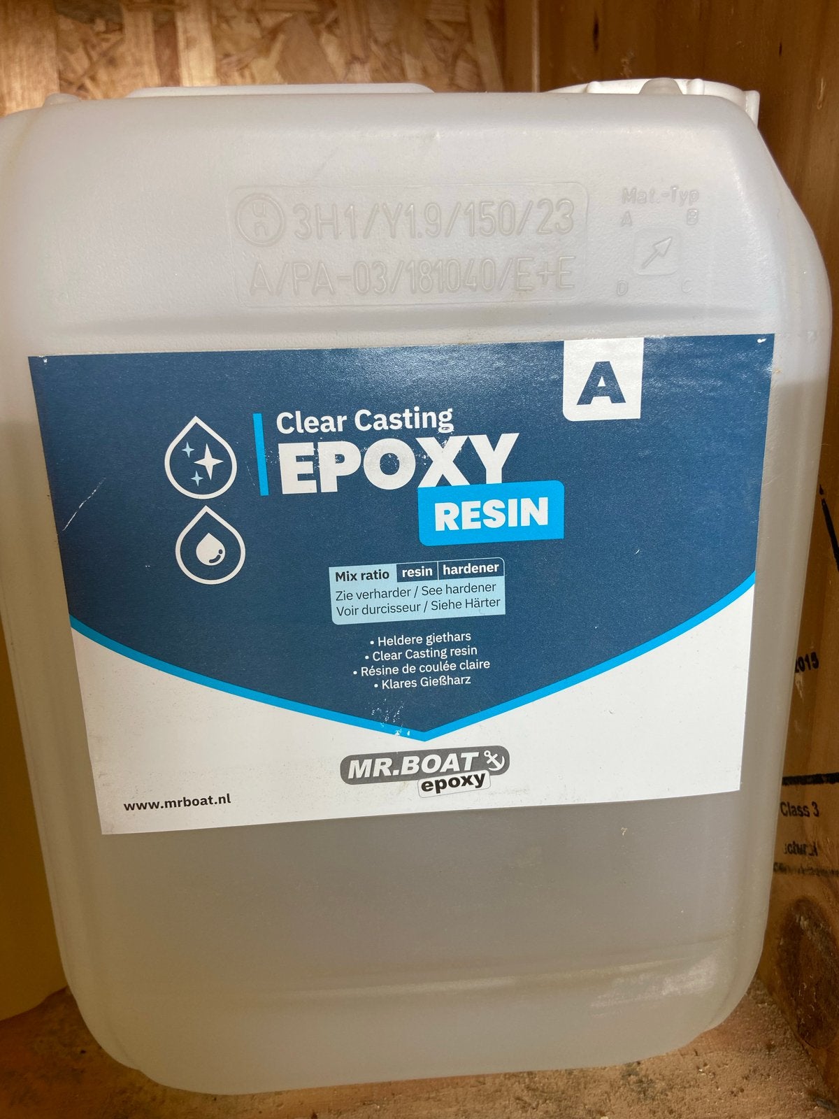 Epoxy set: 12 kg epoxy, UV blocker en zwart pigment, Zwart, Nieuw, Ophalen of Verzenden, 10 tot 15 liter