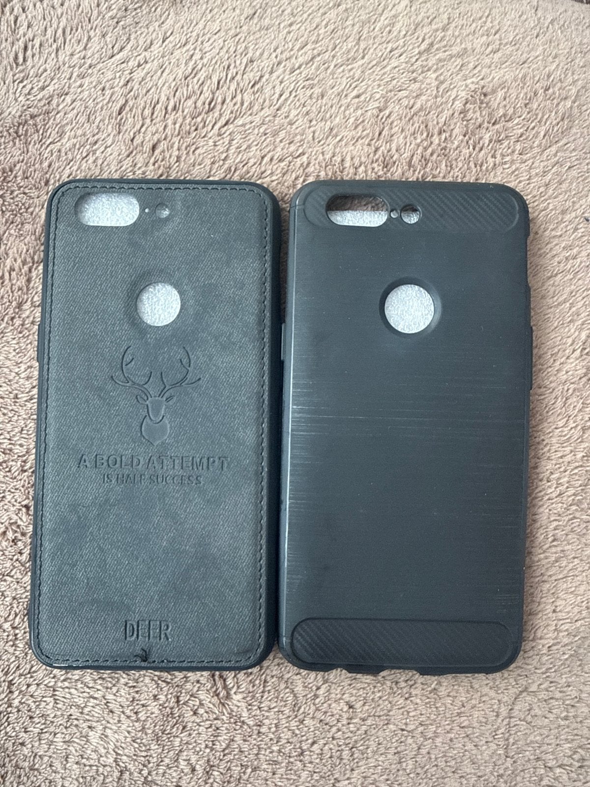 Hoesjes voor OnePlus 5T - Set van 2, Ophalen of Verzenden, Zo goed als nieuw, Flipcase