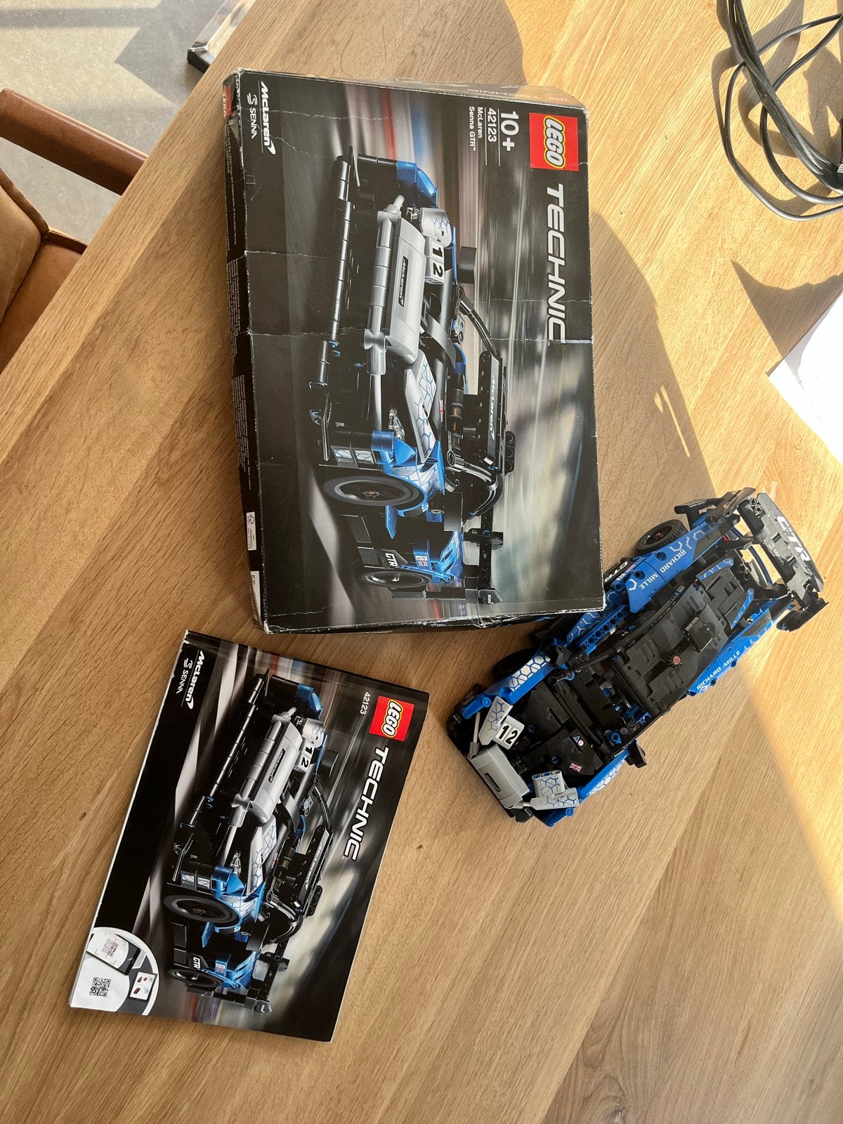 LEGO Technic McLaren Senna GTR, Ophalen of Verzenden, Zo goed als nieuw