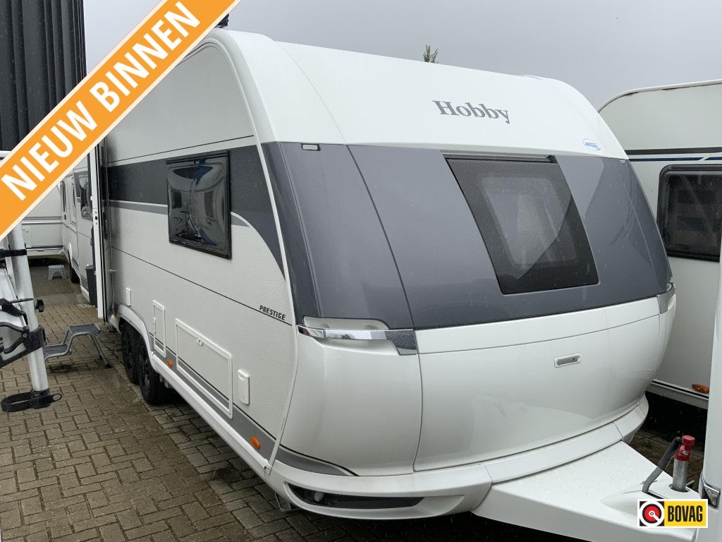 Hobby Prestige 620 CL, Caravans en Kamperen, Rondzit, Hobby, Bedrijf, Schokbreker