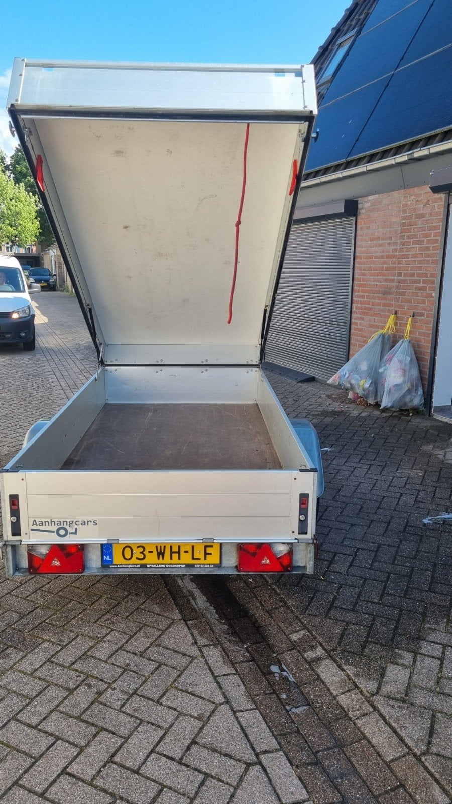 Anssems GTV1200-3015 aanhangwagen, Ophalen, Gebruikt