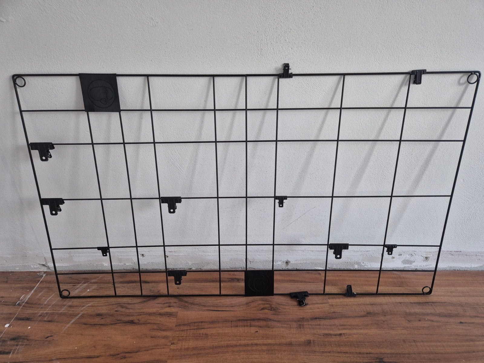 Memorek 60x105 - Zwart metalen memobord, Ophalen, Gebruikt, Prikbord