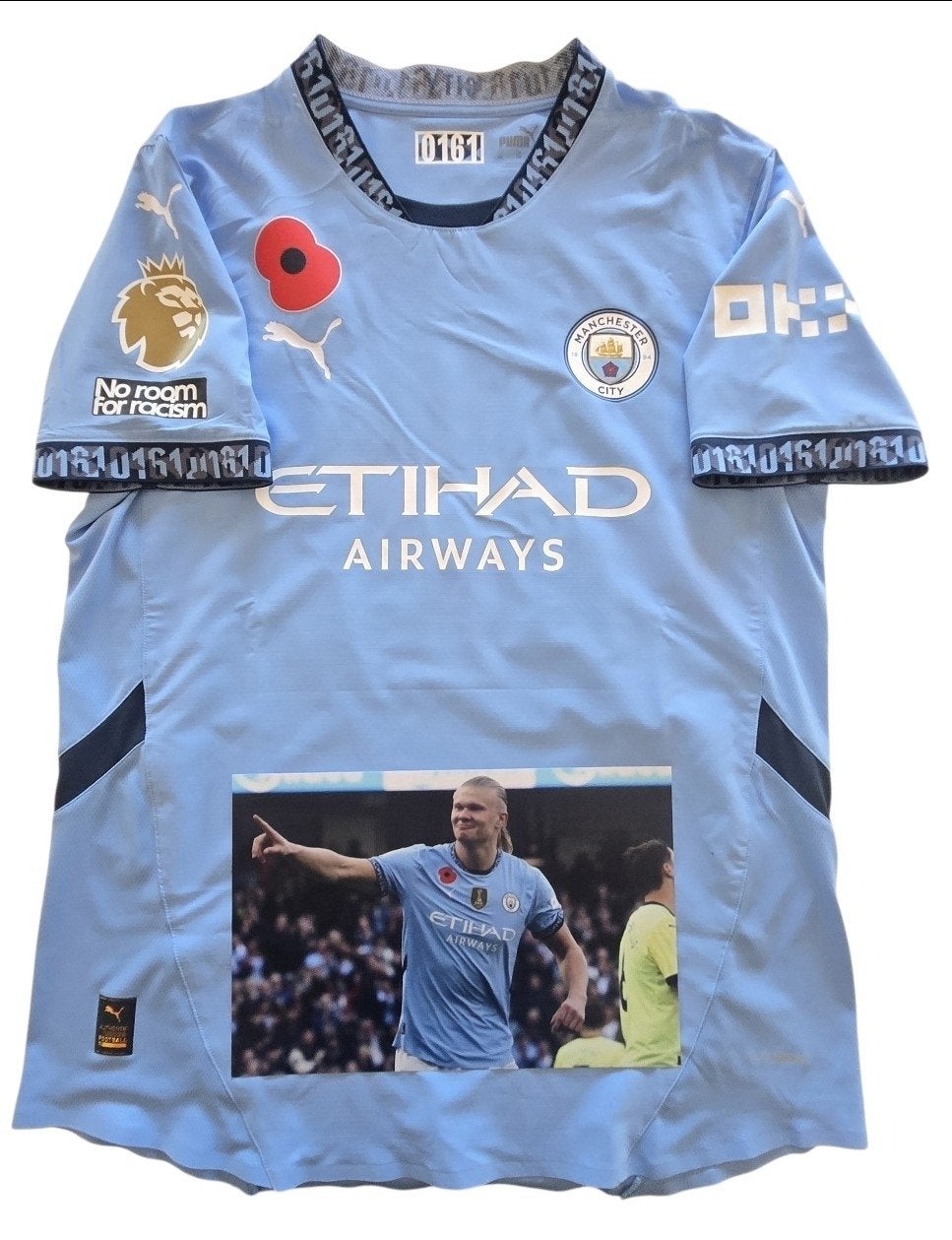 Erling Haaland match issued incl Poppy 2024-25, Verzenden, Zo goed als nieuw, Buitenlandse clubs, Shirt