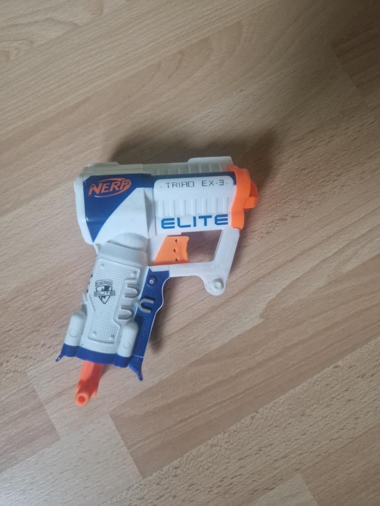 Nerf Triad EX-3 Elite Blaster, Ophalen, Gebruikt, Jongen of Meisje