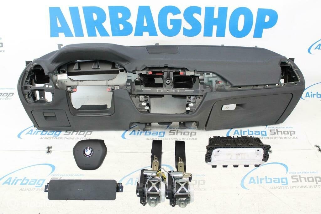 Airbag set Dashboard HUD blauw stiksels BMW X3 G01, Gebruikt, Ophalen of Verzenden