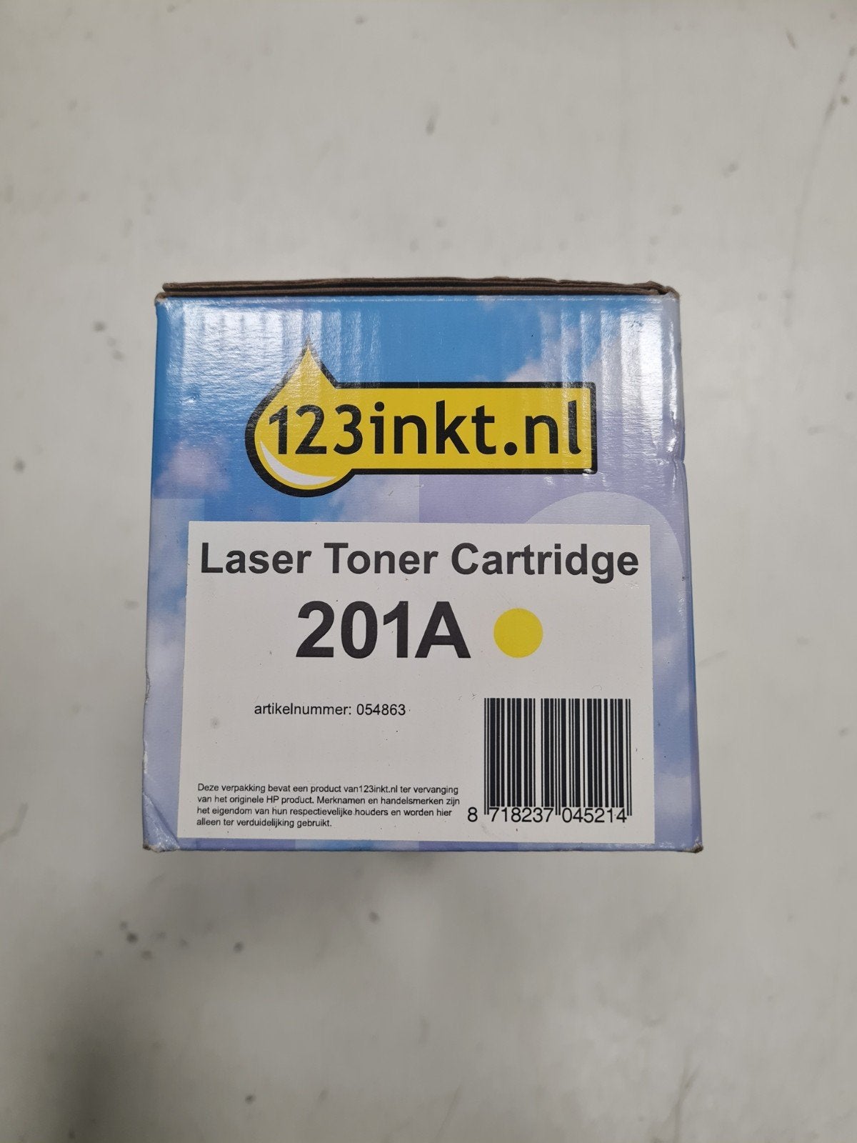 123inkt Laser Toner 201A Yellow, Hp, Nieuw, Toner, HP Inc.