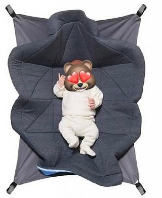 Hangloose Babyhangmat, boxkleed en speelkleed 3-in-1, Ophalen, Gebruikt