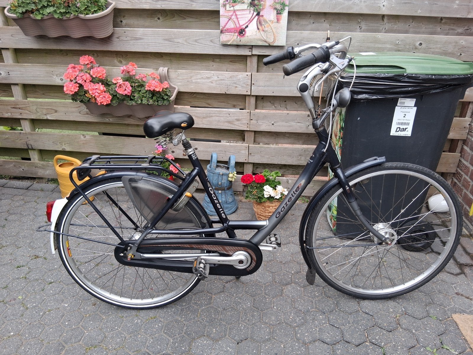 TE KOOP NETTE GAZELLE DAMESFIETS MET 7 VERSNELLINGEN, 51 tot 55 cm, Ophalen, Gebruikt, Gazelle