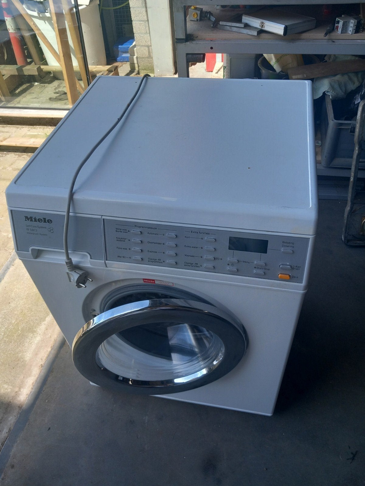 Miele W 5973 WPS Wasmachine - Voorlader, Gebruikt, Energieklasse A of zuiniger, 8 tot 10 kg, Ophalen of Verzenden