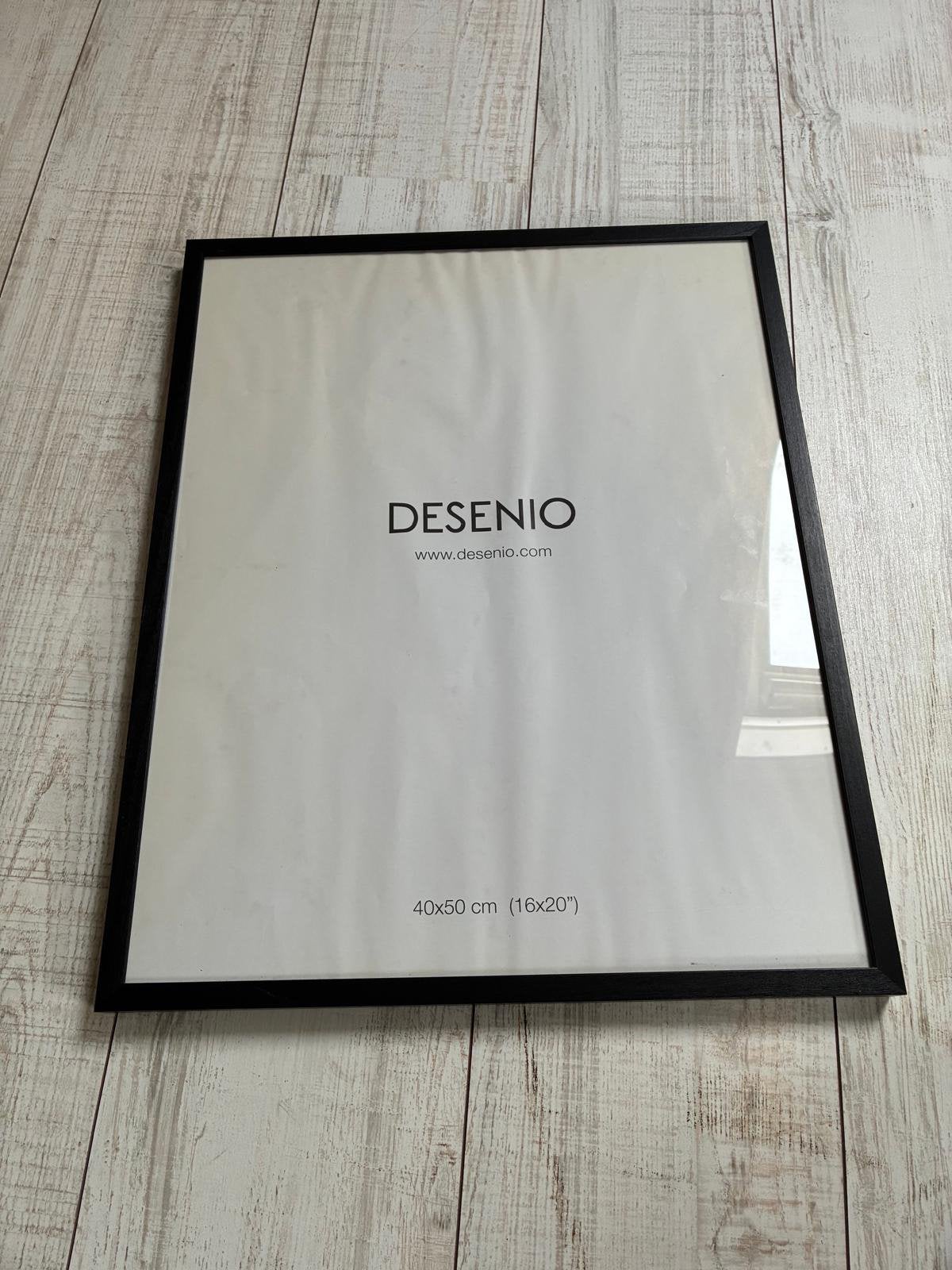 Fotolijst zwart 40x50, Ophalen, Zo goed als nieuw