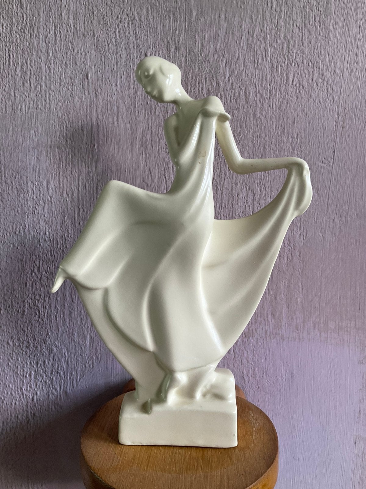 Plateel Art Deco Danseres, Antiek en Kunst, Ophalen of Verzenden