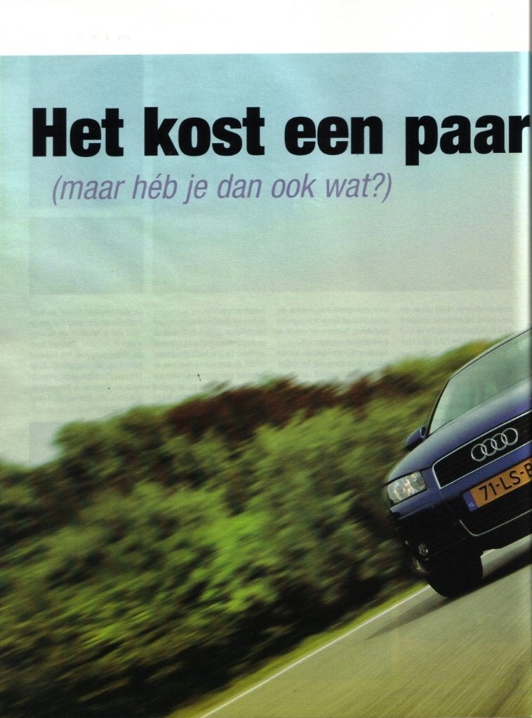 Autokampioen dubbeltest Audi A3 en BMW 318 ti Compact 2003, Ophalen of Verzenden, Gelezen, Overige merken