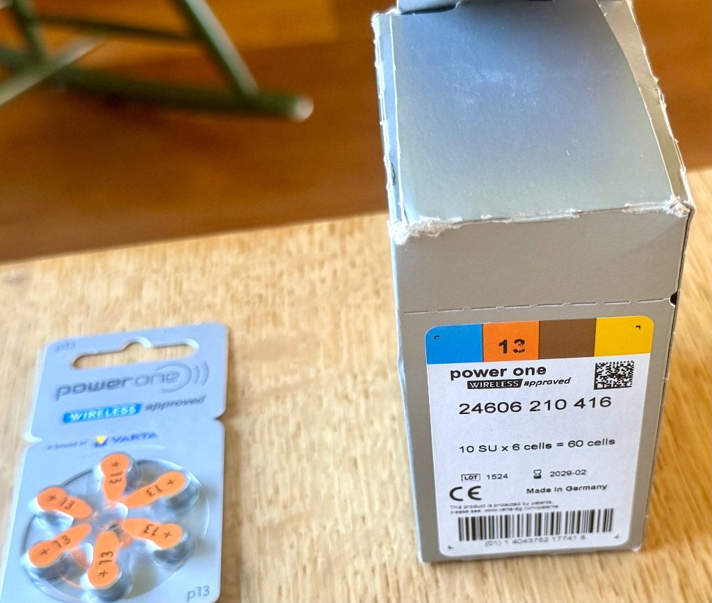 Batterijen hoortoestel power one P 13, Ophalen, Nieuw