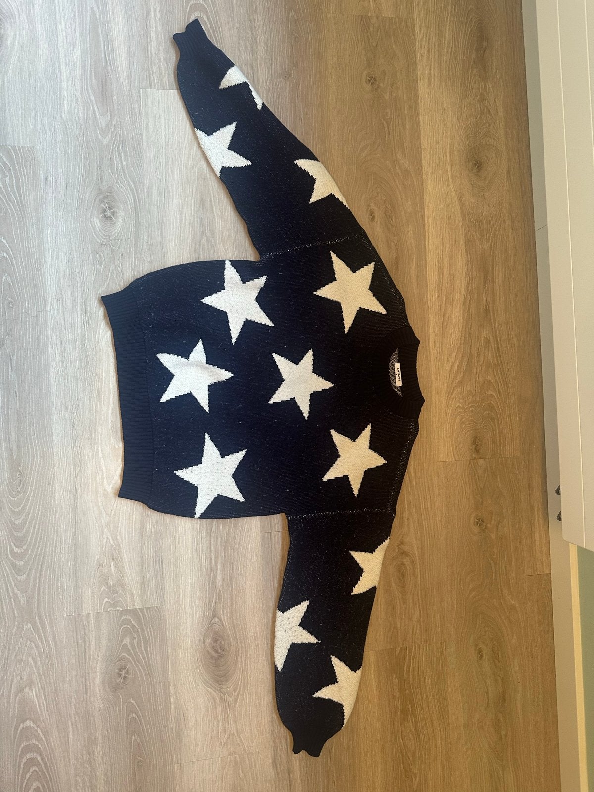 Amy & Ivy trui met sterrenprint - Maat S, Ophalen of Verzenden, Zo goed als nieuw, Maat 36 (S), Blauw