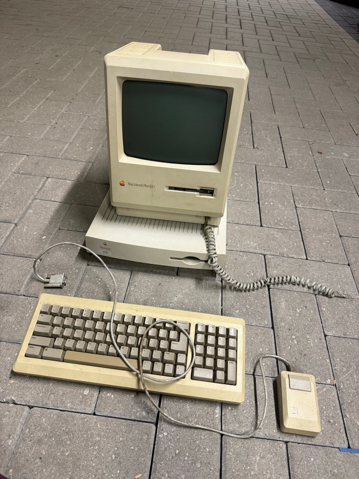 Vintage Apple Macintosh Plus ED & LC III met accessoires, Computers en Software, Ophalen of Verzenden
