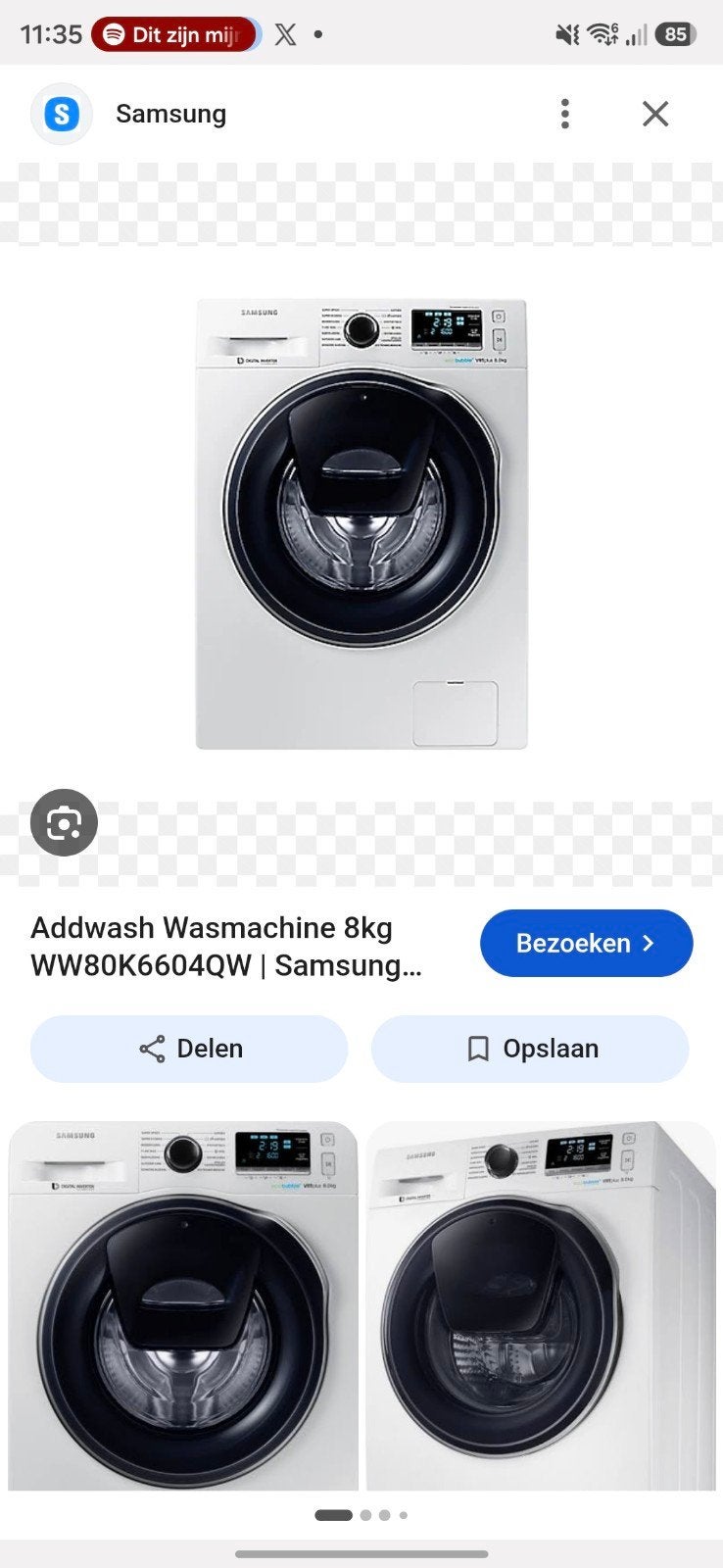 ww80k6604qw/en addwash ONDERDELEN, Witgoed en Apparatuur, Ophalen of Verzenden
