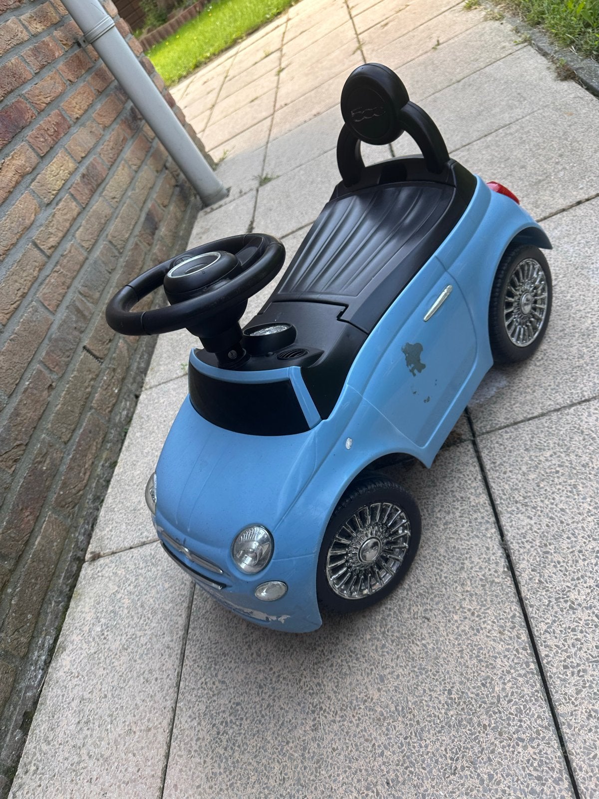 Fiat 500 loopauto voor kinderen, Ophalen of Verzenden, Gebruikt