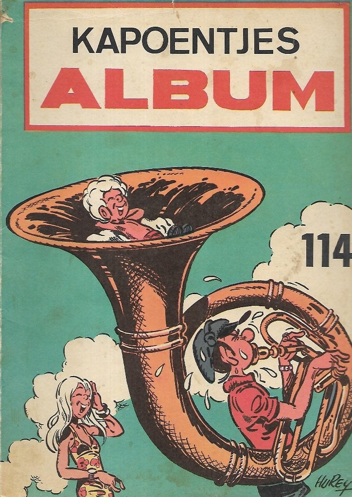 Kapoentjes Album 114, Eén stripboek, Ophalen of Verzenden, Gelezen