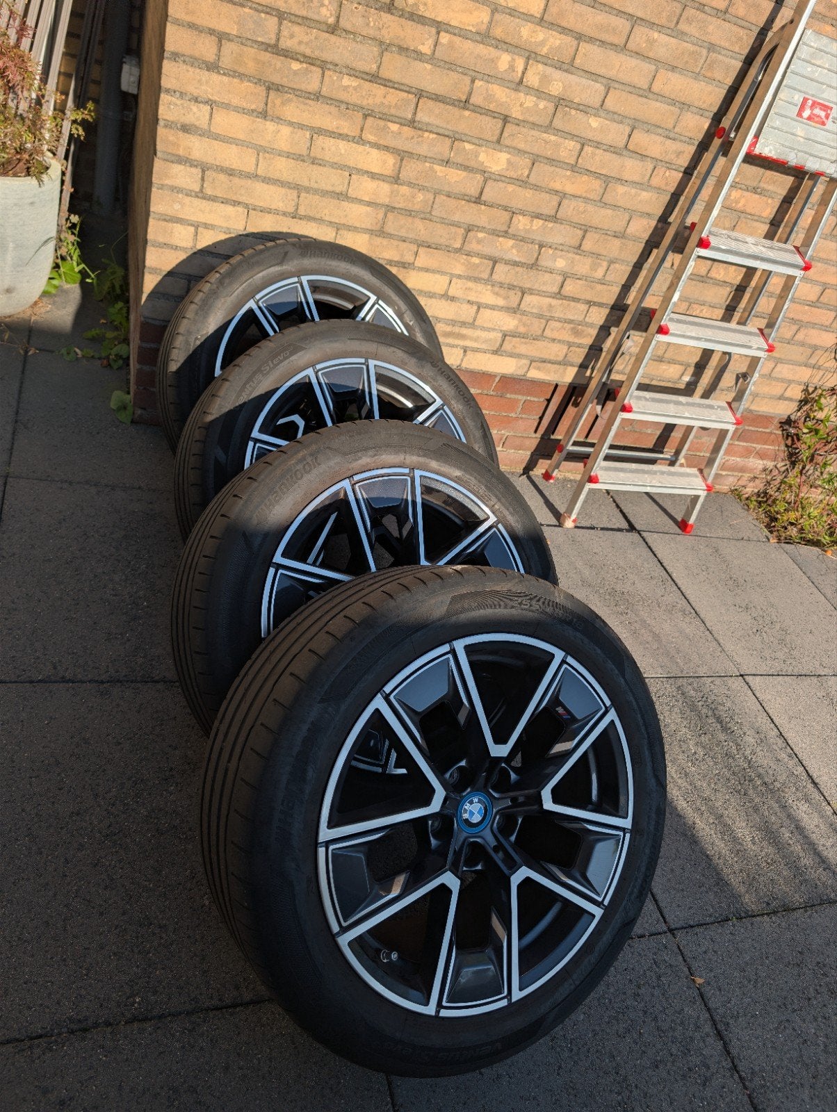 BMW 858 M Performance 18 inch velgen met banden, Ophalen, 18 inch, Gebruikt, 255 mm