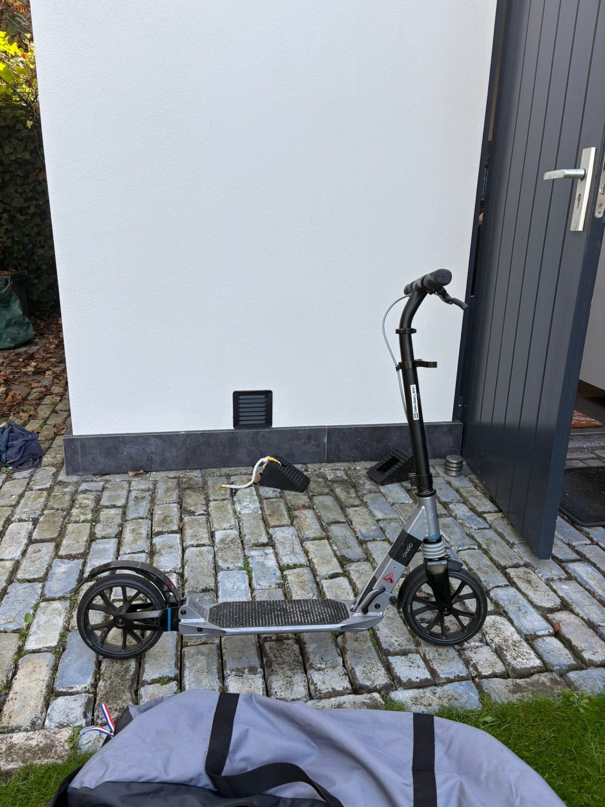 Oxelo volwassenen step/ scooter opvoubaar met tas, Ophalen of Verzenden, Zo goed als nieuw