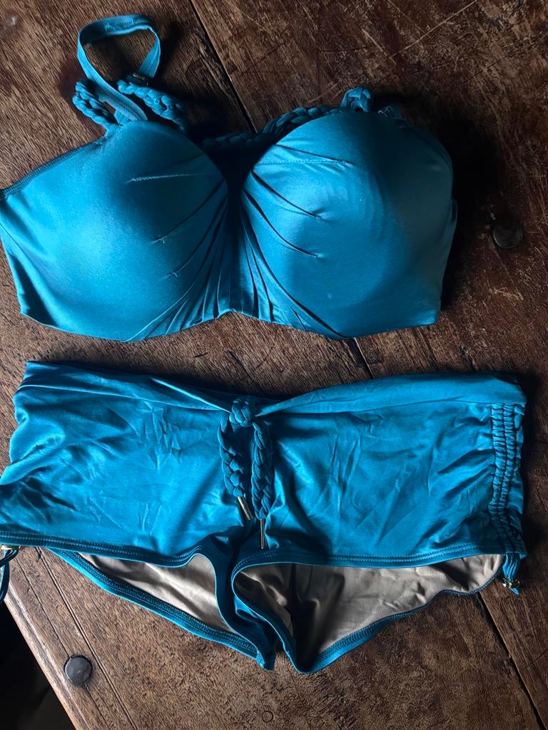 Marlies Dekkers Bikini Aquaset Blauw Maat s  Top 70E, Ophalen of Verzenden, Zo goed als nieuw, Blauw, Bikini