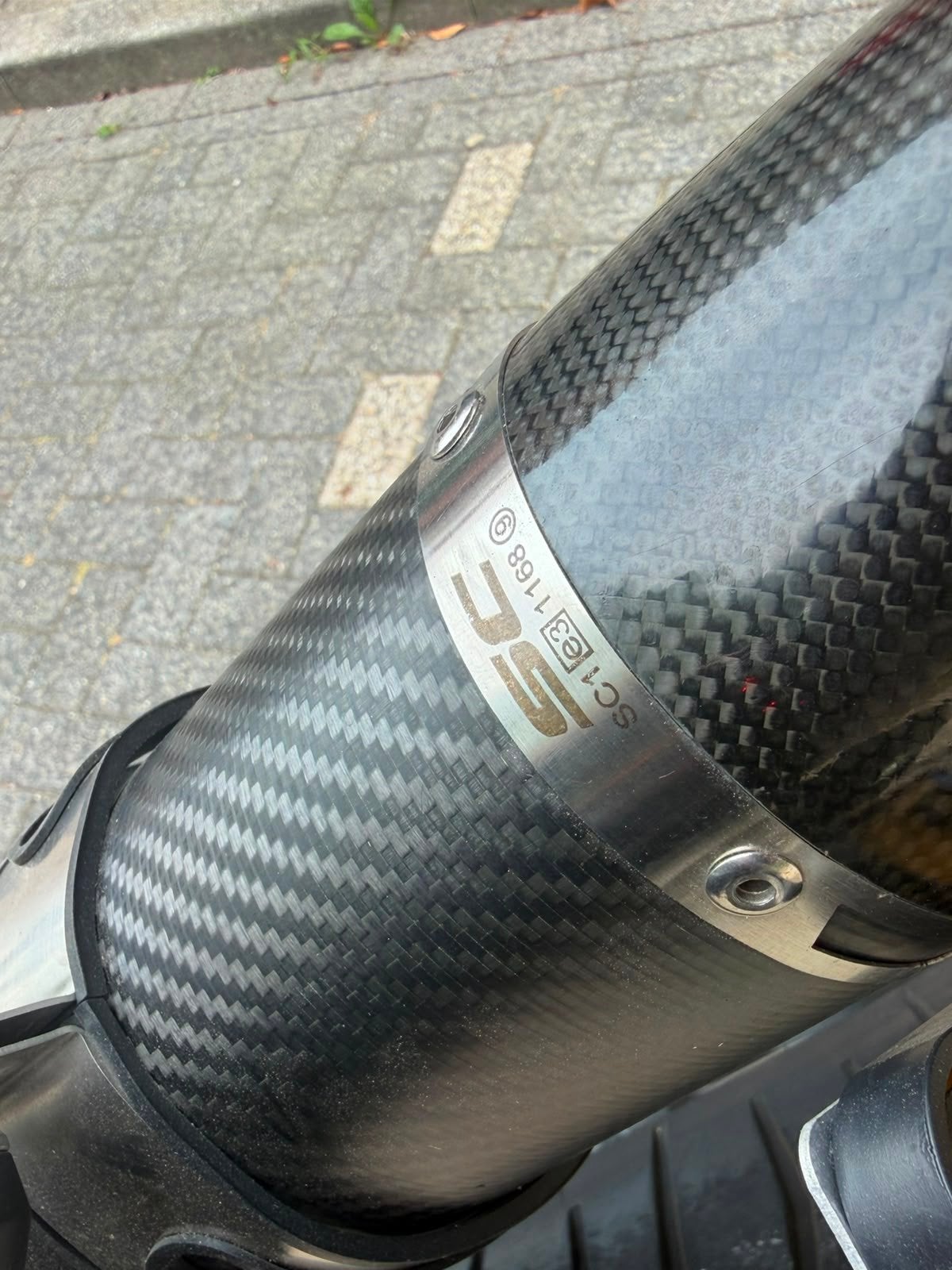 Ducati Hypermotard 1100 / NW koppeling / SC-Project Uitlaat, Info@sv-automotive.nl, 1078 cc, Bedrijf, Meer dan 35 kW