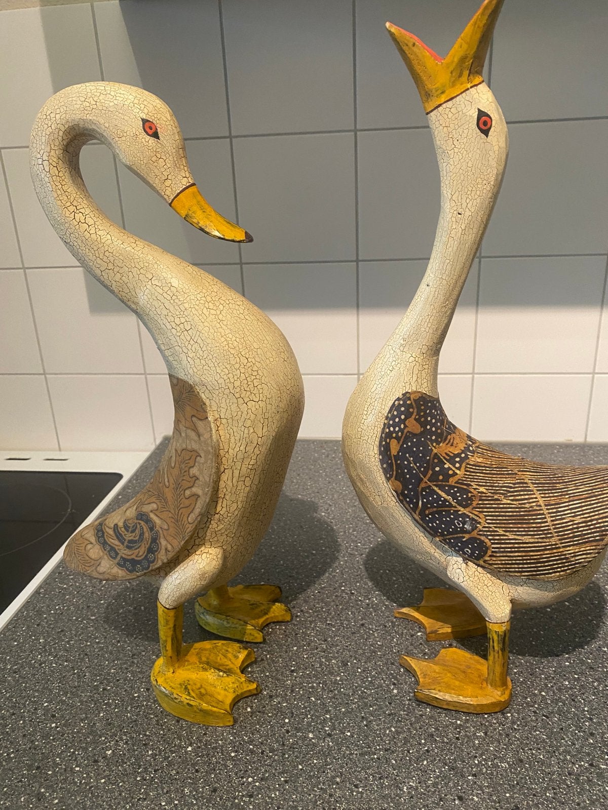 Vinted houten ganzen, Ophalen of Verzenden