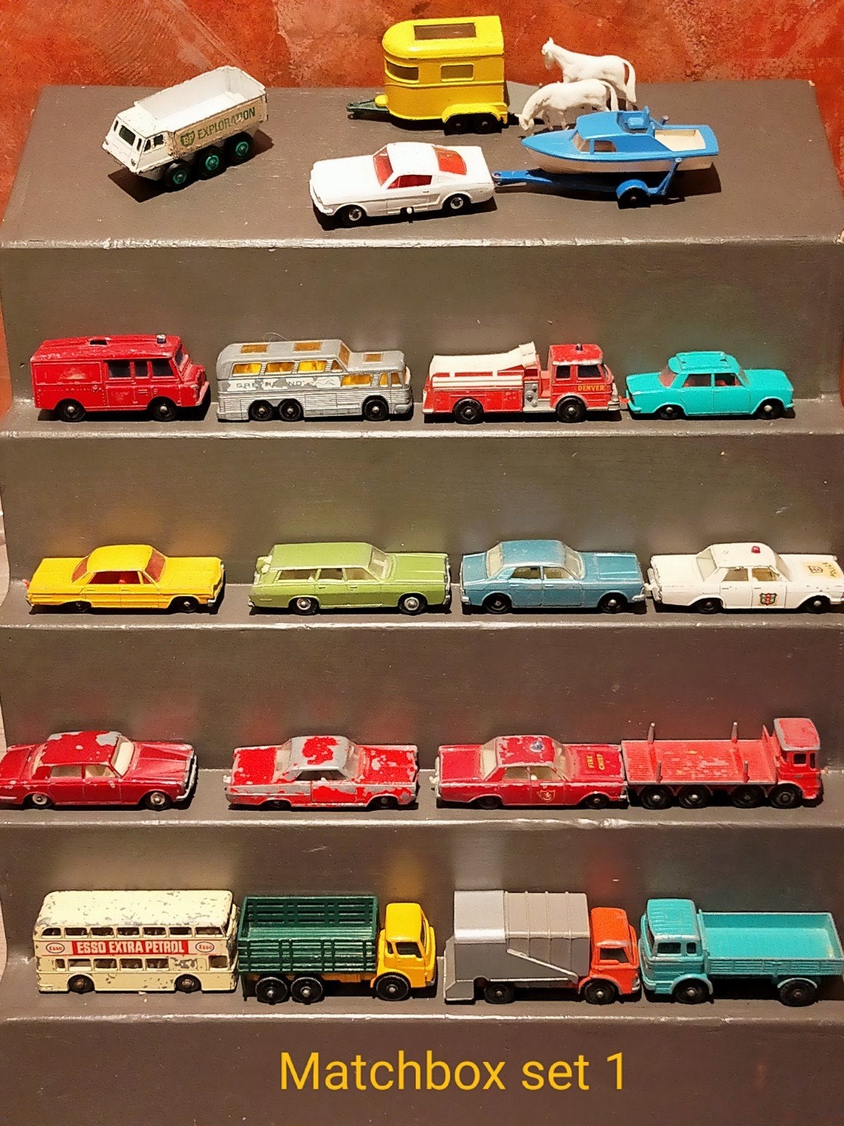 Lesney Matchbox made in Engeland Set 1, Ophalen of Verzenden, Gebruikt, Auto, Lesney