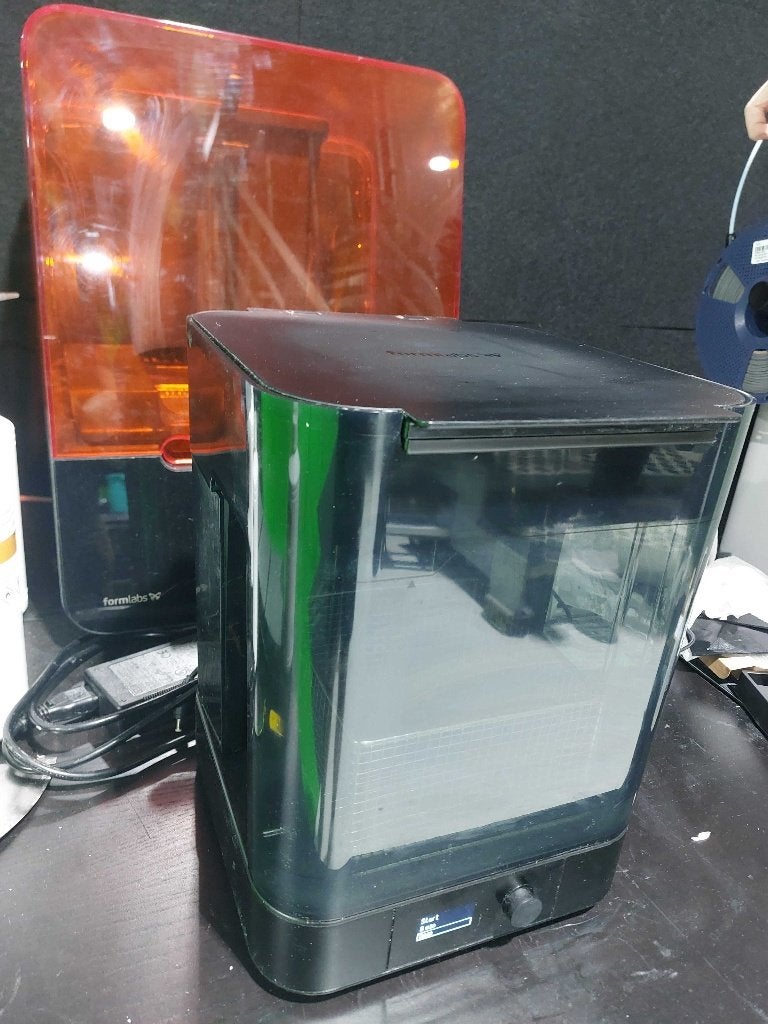 Formlabs Wash & Cure, Computers en Software, 3D Printers, Ophalen, Gebruikt, Formlabs