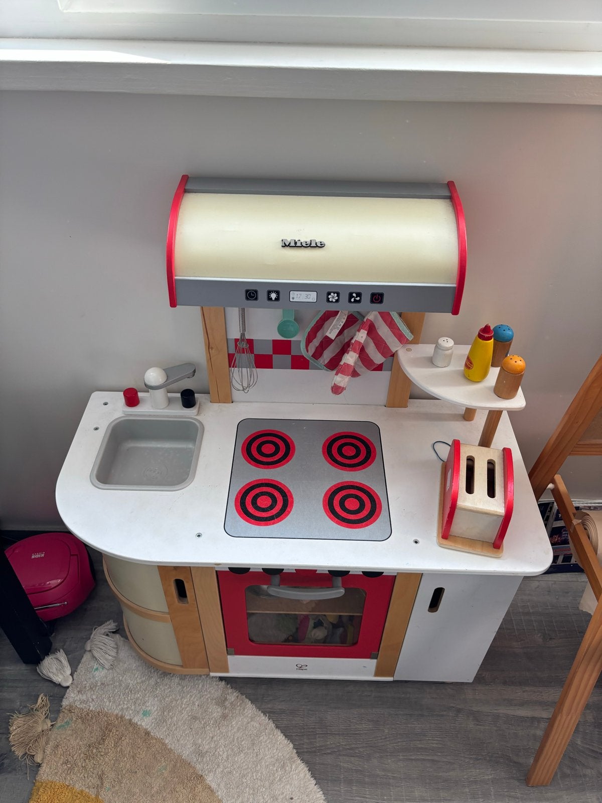 Miele Houten Speelkeuken voor Kinderen - Zo goed als nieuw, Ophalen, Zo goed als nieuw, Jongen of Meisje