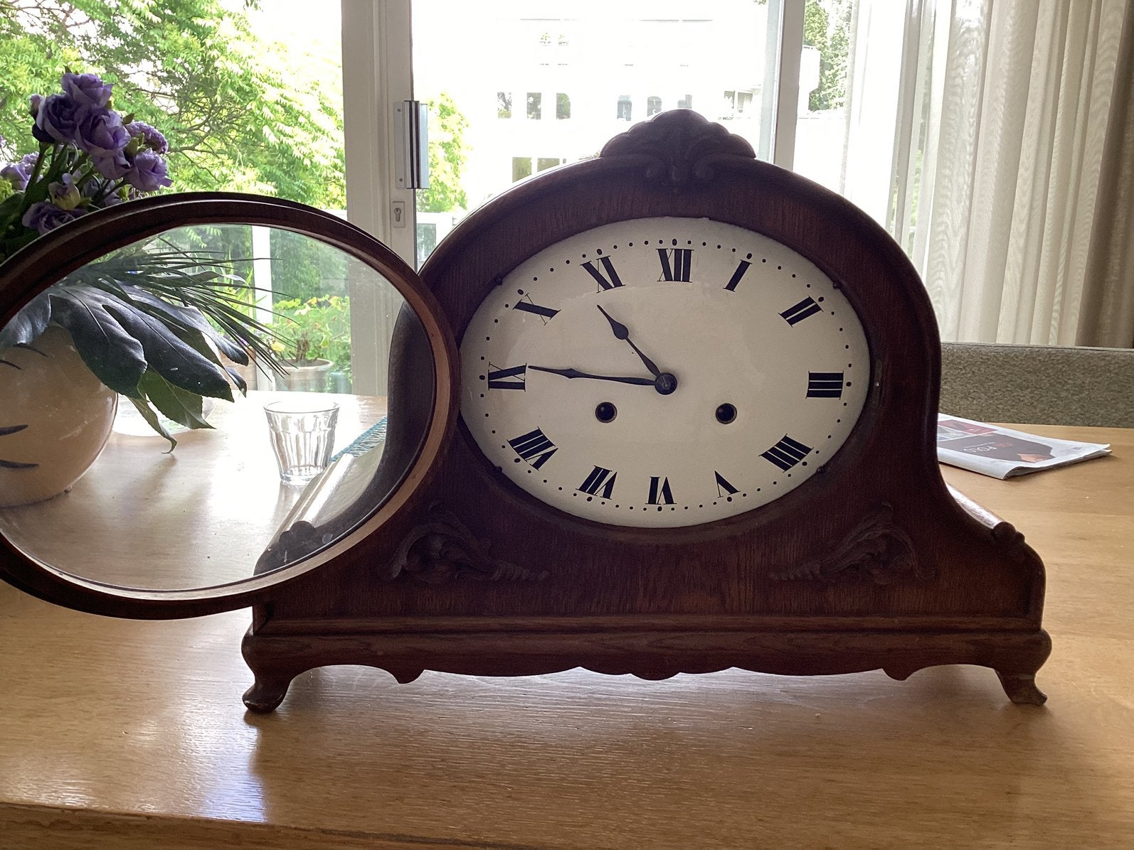 Westminster pendule, Antiek en Kunst, Antiek | Klokken, Ophalen