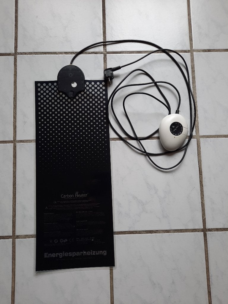 2 stuks Carbon verwarmingselement voor waterbed, Huis en Inrichting, Ophalen, Solo-systeem, Gebruikt, Eenpersoons