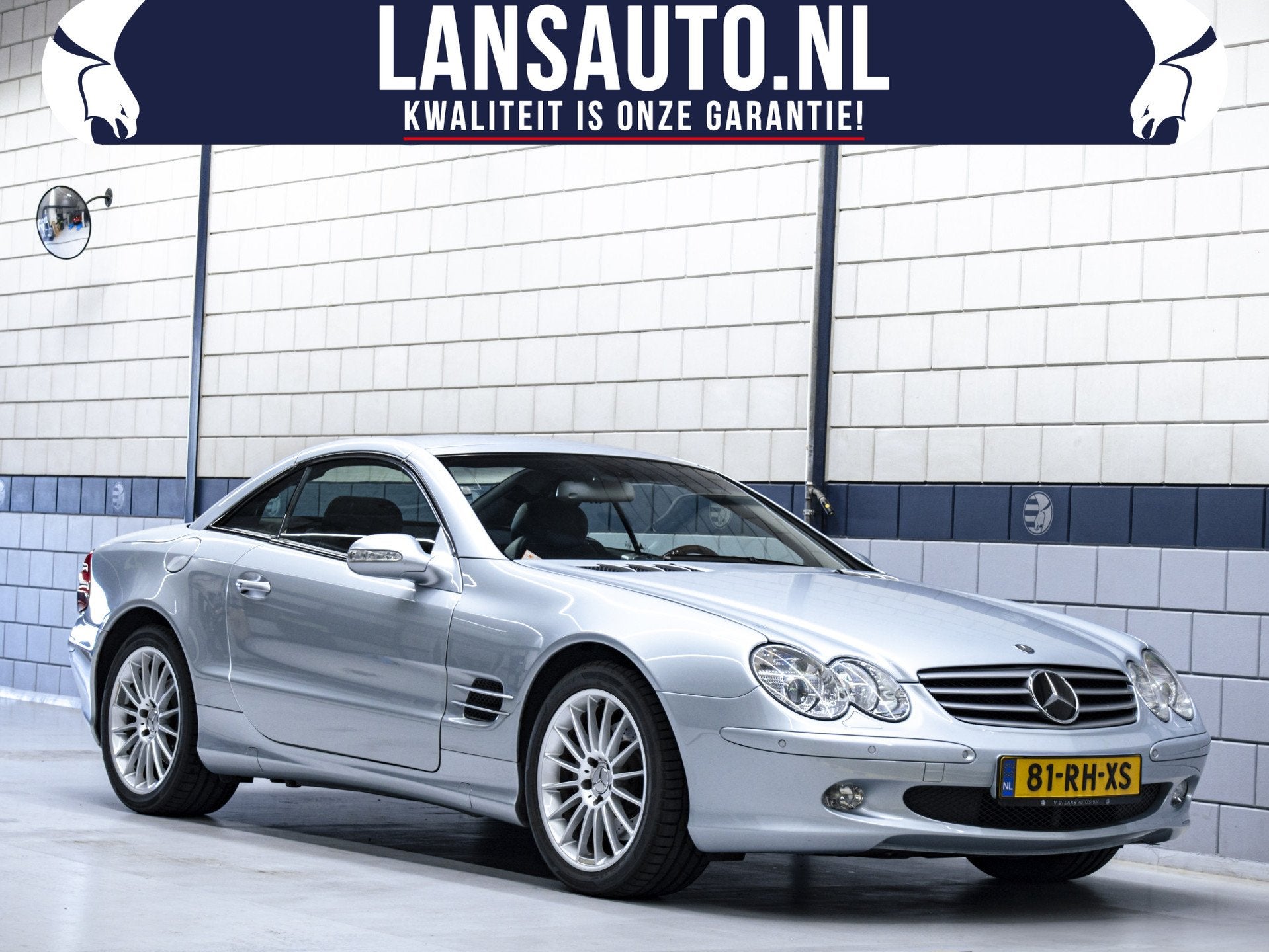Mercedes-Benz SL-Klasse SL500 | Tellurium Silver Metallic |, Automaat, Achterwielaandrijving, Gebruikt, Cabriolet