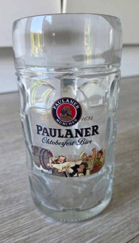 Oktoberfest bierpul, Ophalen, Zo goed als nieuw, Bierglas