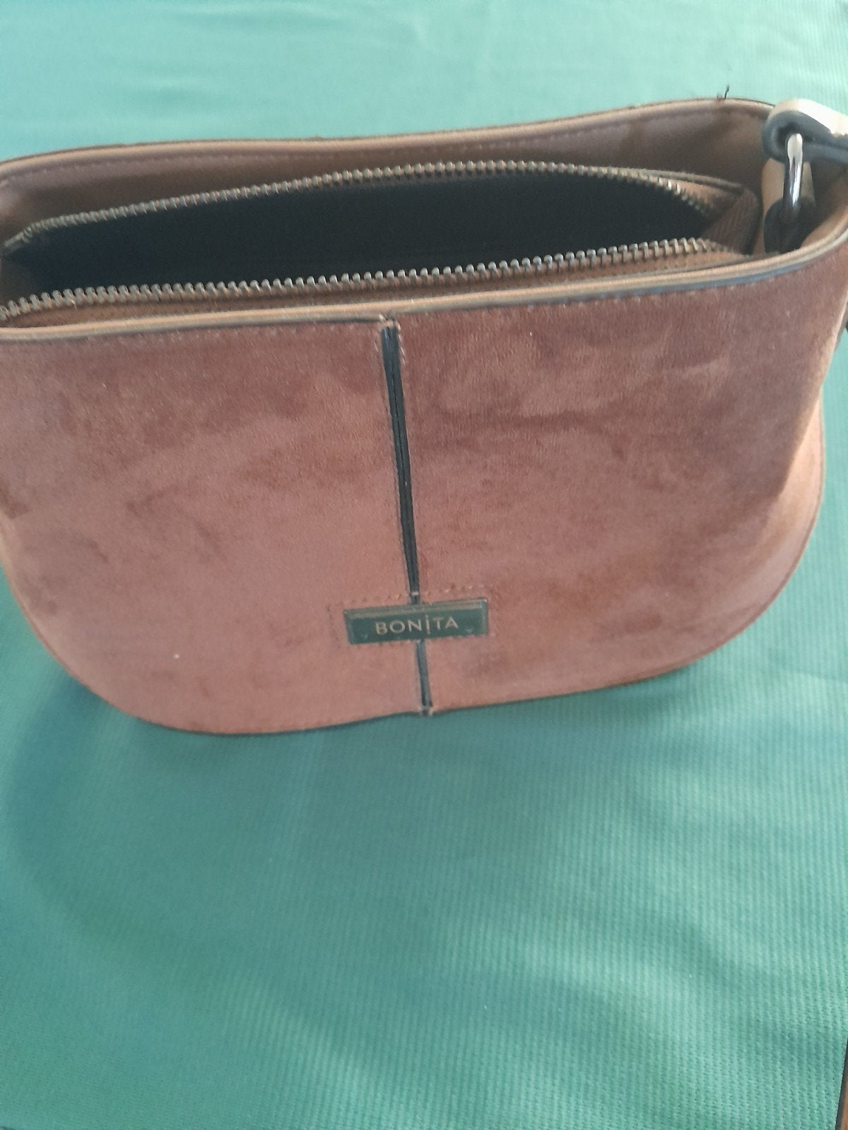 bruine tas, Ophalen of Verzenden, Zo goed als nieuw, Bruin, Heer of Dame