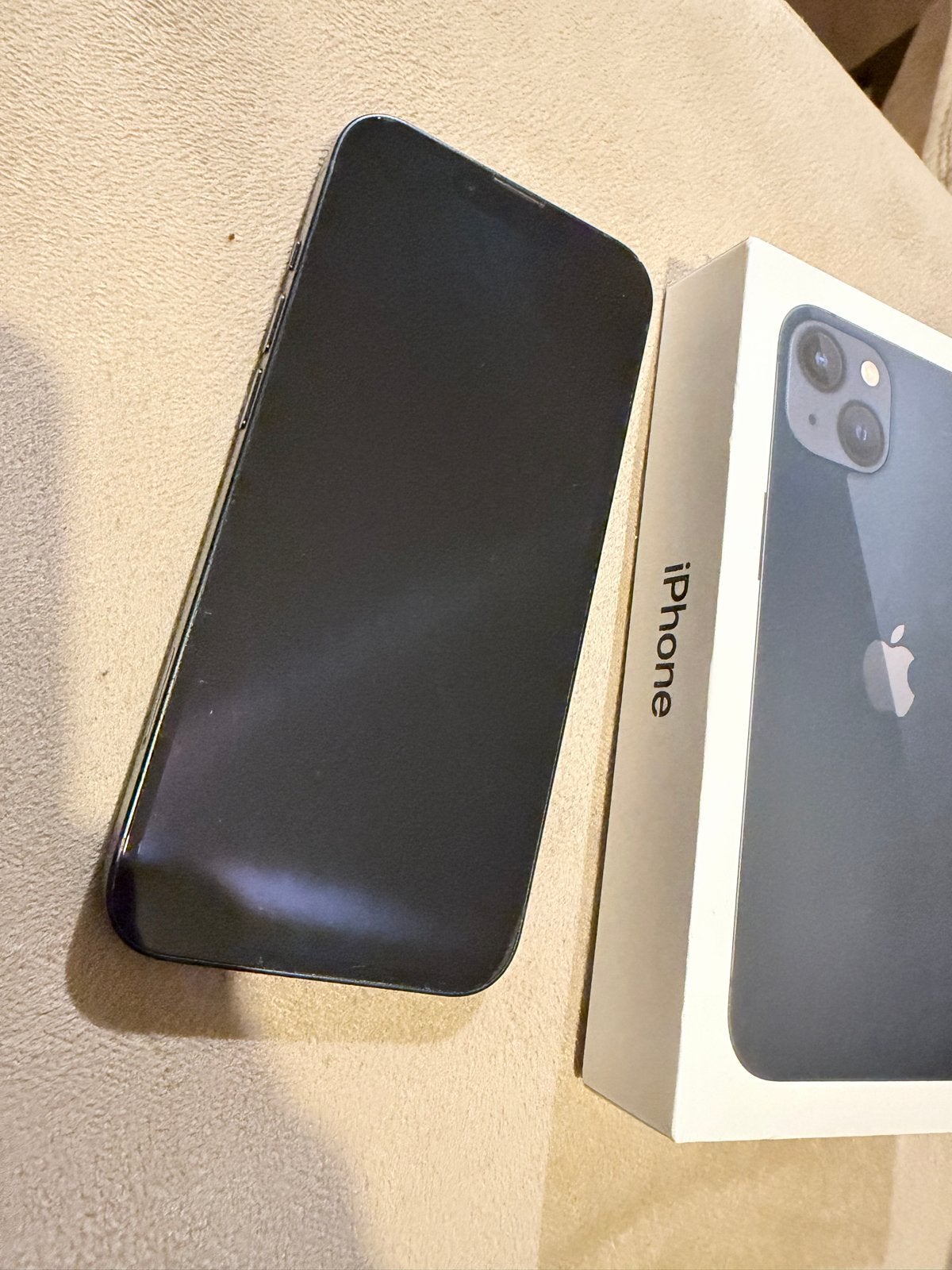 iPhone 13 256 GB Midnight, 256 GB, Gebruikt, 86 %, Blauw