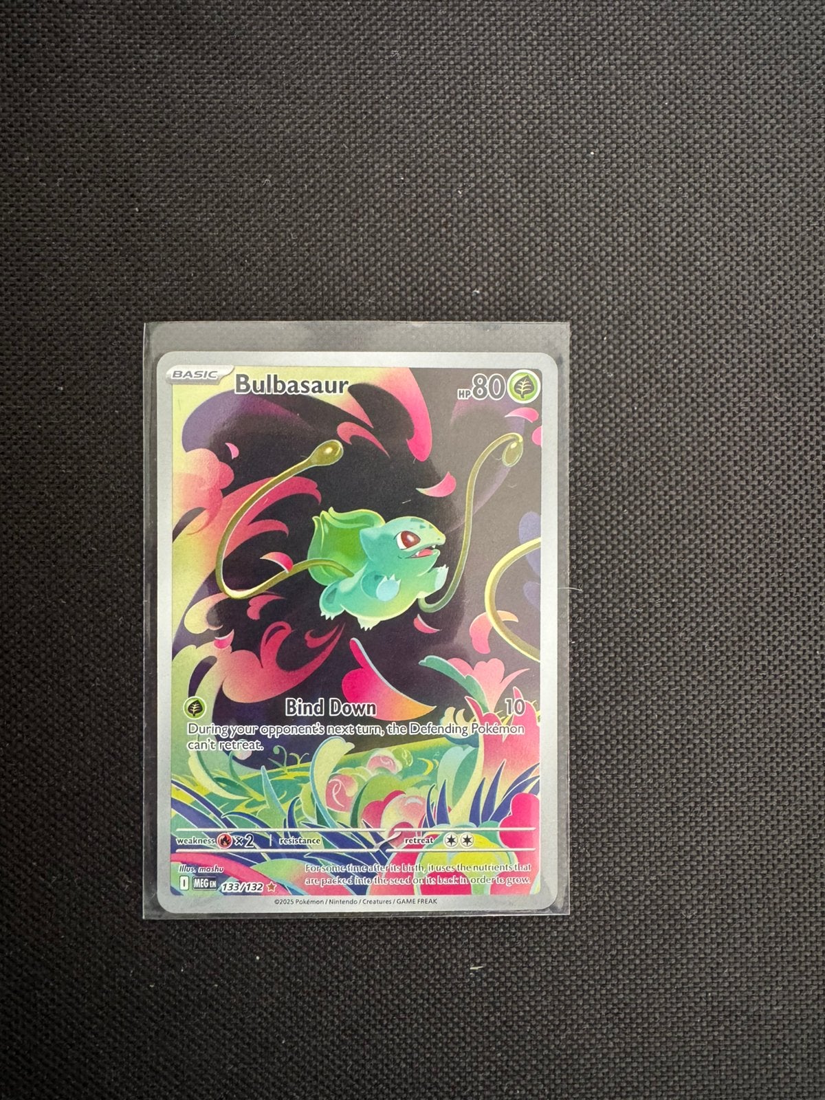 Bulbasaur 133/132, Ophalen of Verzenden, Zo goed als nieuw