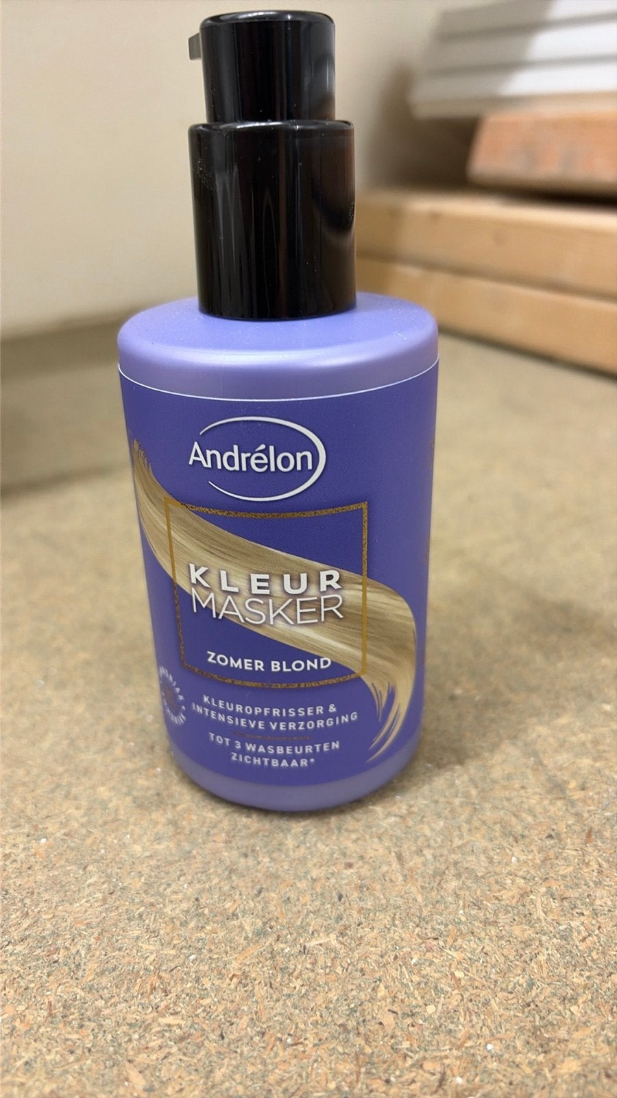 12 x Andrélon Kleur Masker Zomer Blond, Ophalen of Verzenden, Nieuw, Haarverzorger of -hersteller