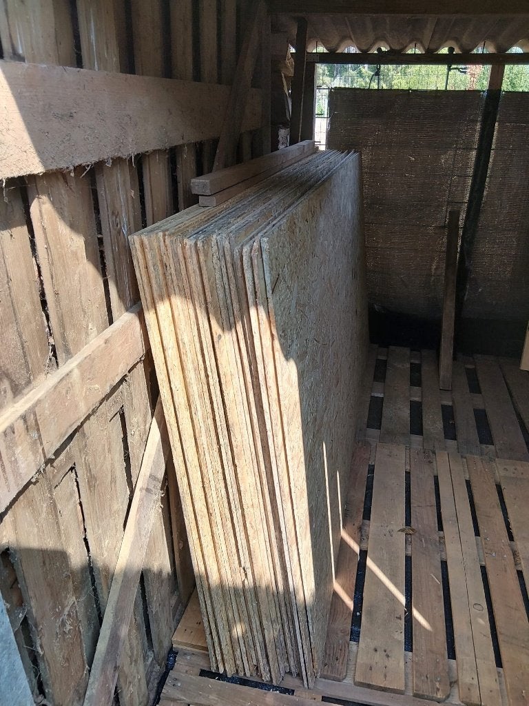 osb platen, Doe-het-zelf en Verbouw, Ophalen, Zo goed als nieuw, Hout, Minder dan 20 mm