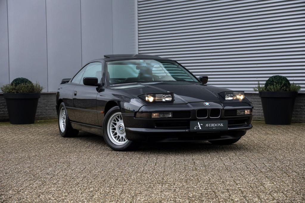 BMW 8 Serie 850i V12 AUTOMAAT Topstaat|Documentatie|Schuifda, Auto's, Automaat, Achterwielaandrijving, Stoelverwarming, Zwart