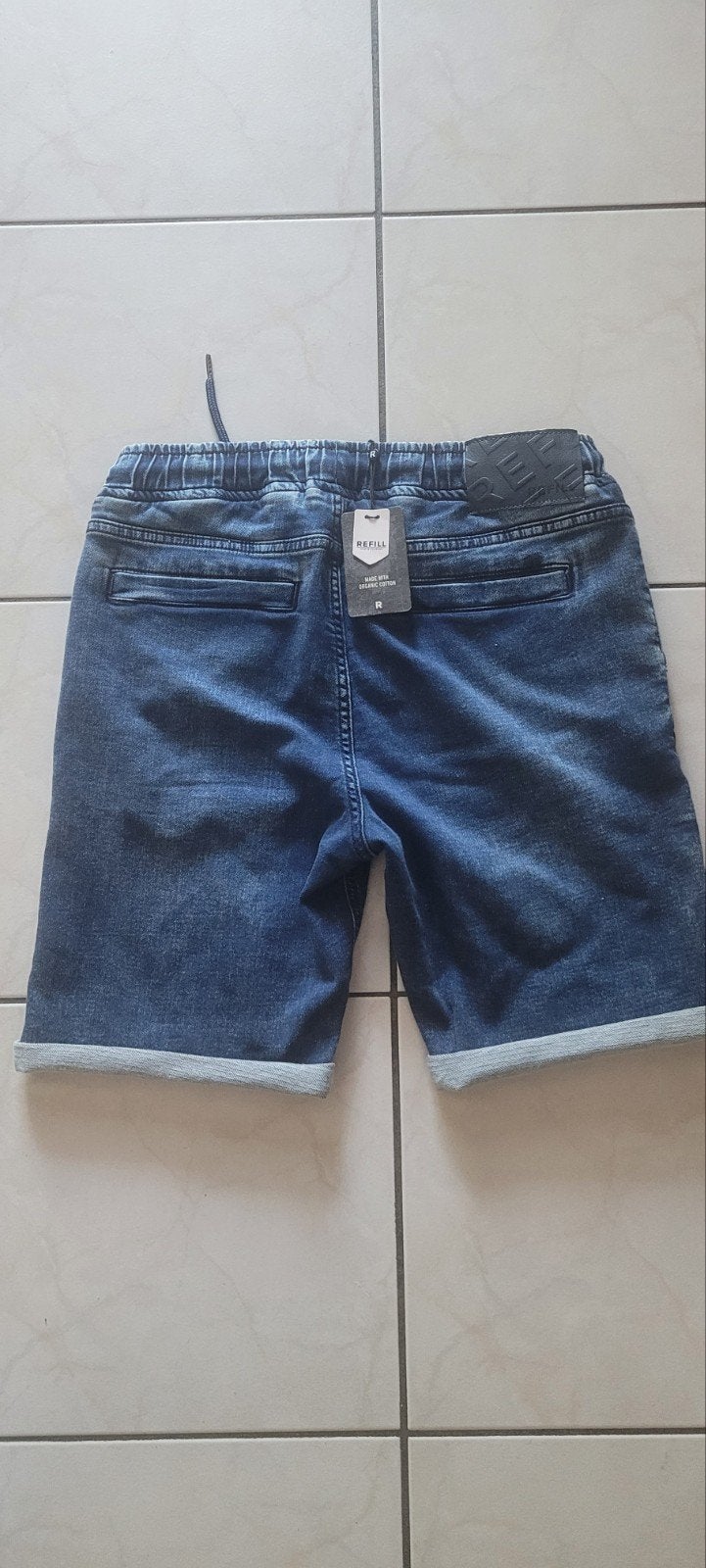Refill Jeans Short - Maat L - Nieuw met kaartje, Blauw, Overige jeansmaten, Nieuw, Refill