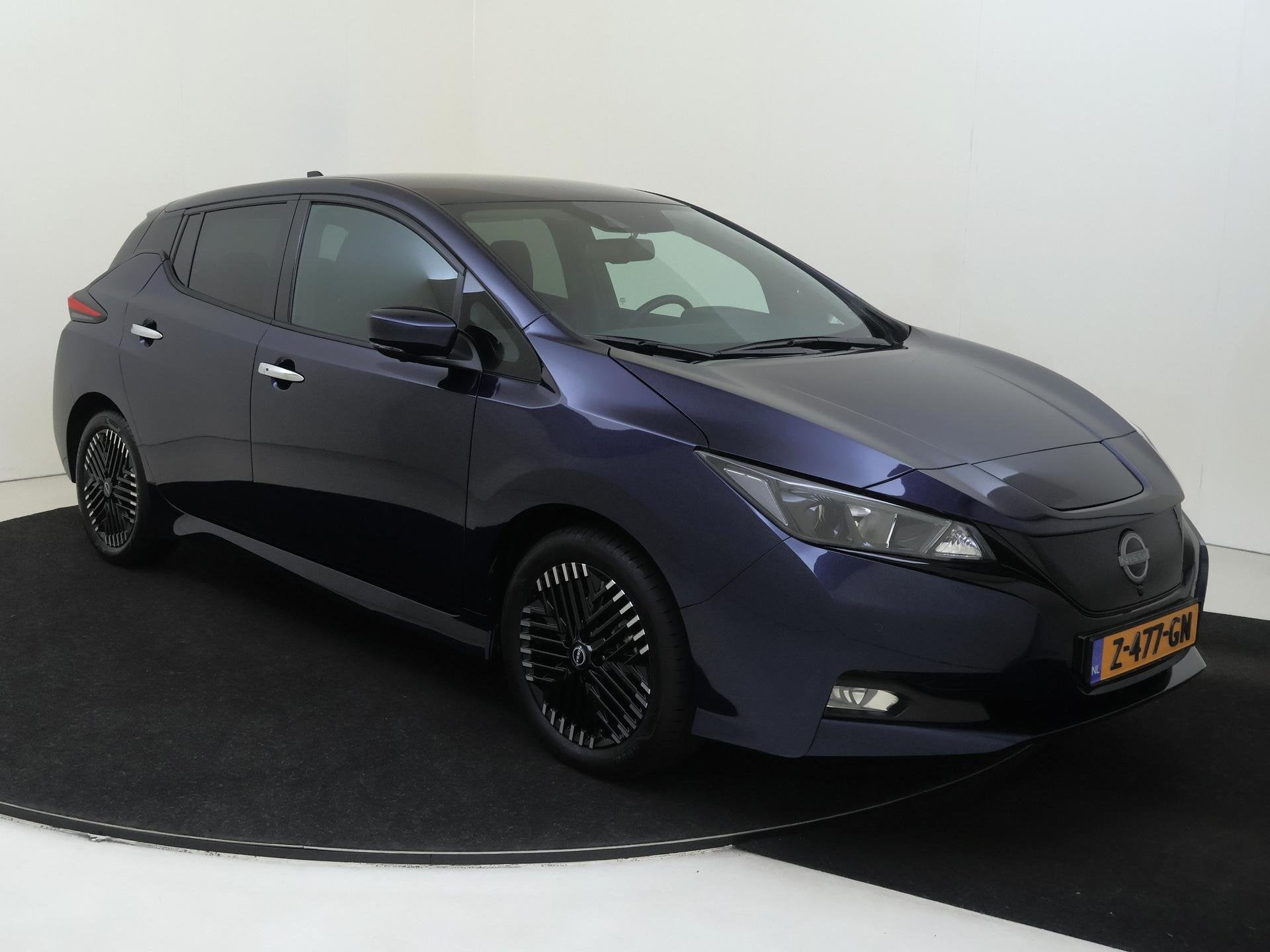 Nissan LEAF N-Connecta 39 kWh | airco automatisch | Apple Ca, Stof, Gebruikt, Lichtsensor, 150 pk