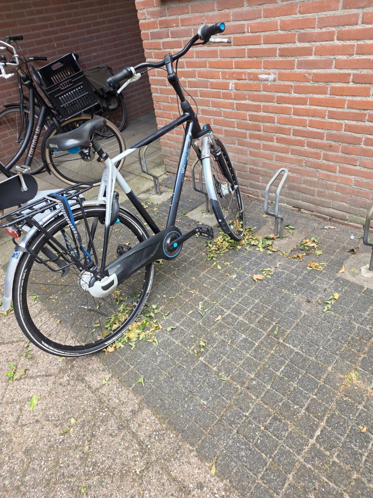 Gazelle fiets, perfect voor 1.80m lengte, Fietsen en Brommers, Fietsen | Dames | Damesfietsen, Ophalen, Gebruikt, Velgrem, Versnellingen