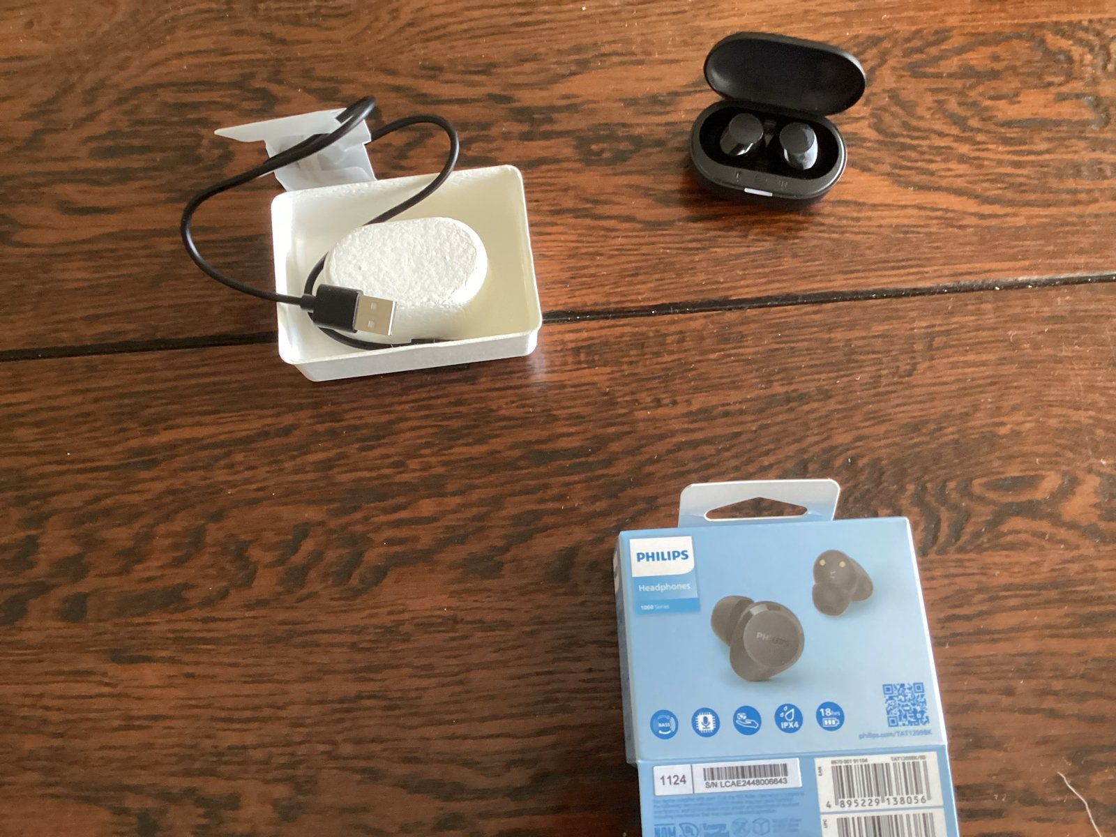 Philips TAA1205BK Draadloze In-ear Koptelefoon Zwart