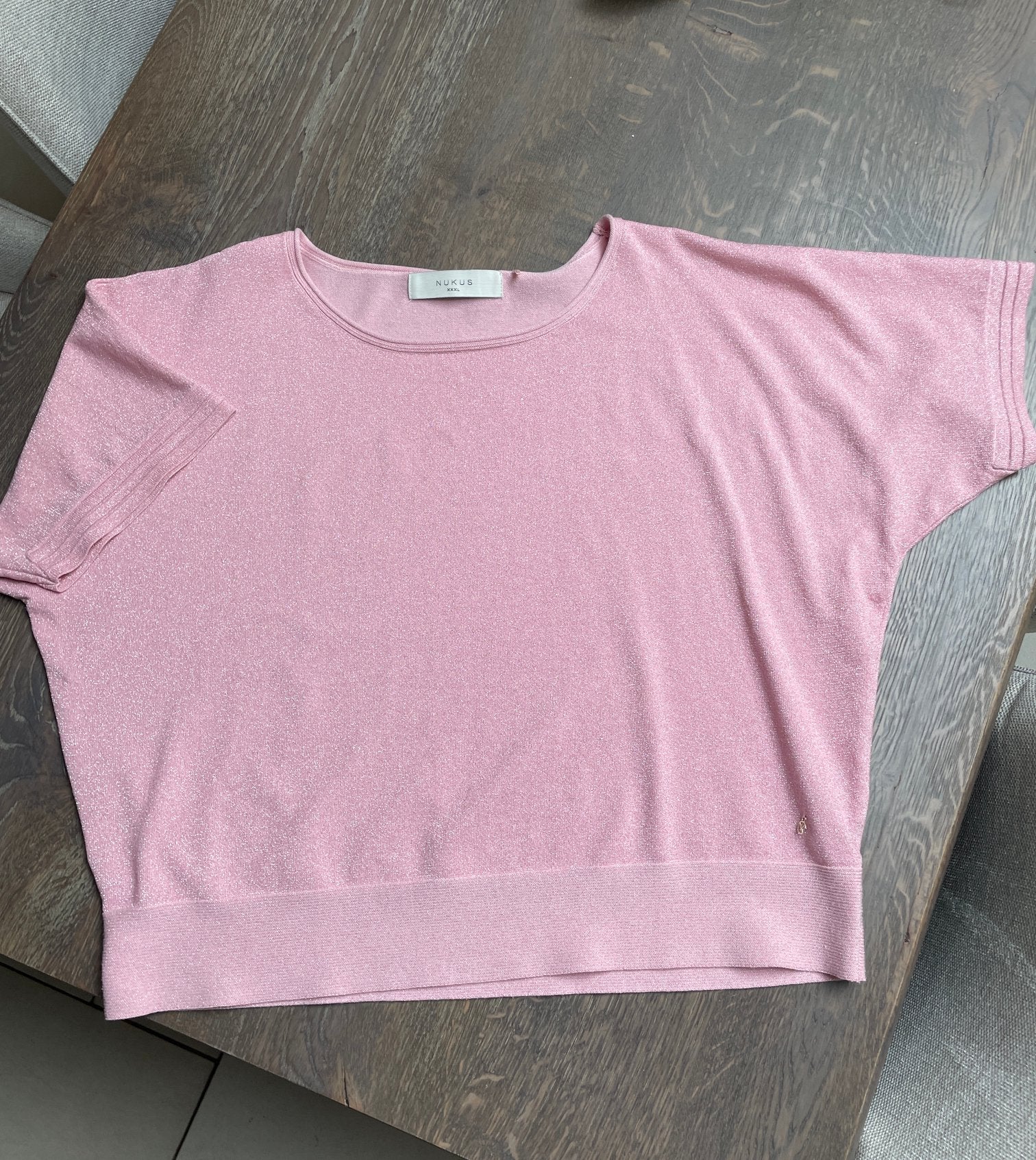 Z.G.A.N. Nukus roze top mt XXXL, Ophalen of Verzenden, Zo goed als nieuw, Maat 46/48 (XL) of groter, Roze