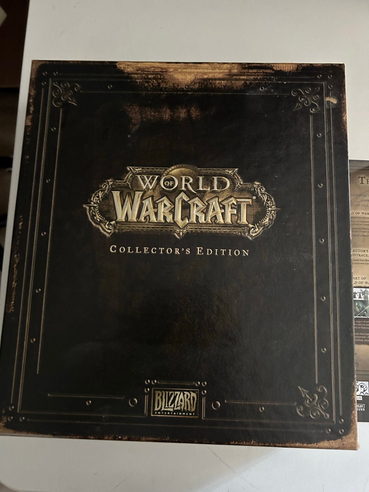 World of Warcraft Collector's Edition (PC/Mac), Spelcomputers en Games, Online, Gebruikt, Ophalen of Verzenden, Role Playing Game (Rpg)