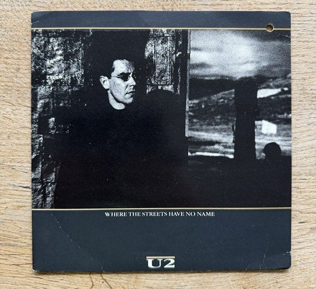 U2 - Where the streets have no name, 7 inch, Ophalen of Verzenden, Pop, Overige typen